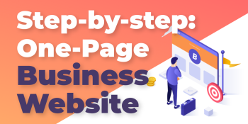 How to create a one-pager business website (a step-by-step guide)