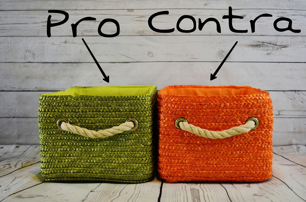 Pros vs cons