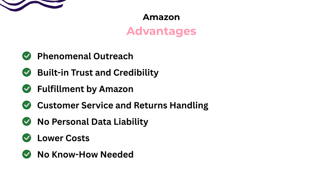 advantages of amazon