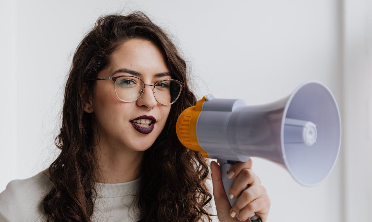 Illustration of spreading the word about your new product launch