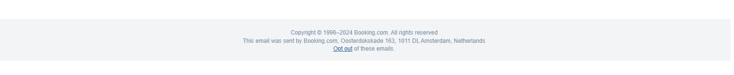 Email showcasing unsubscribe button