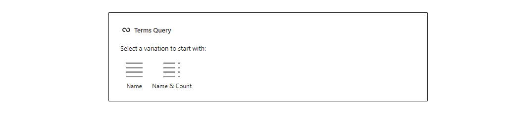 Terms Query is among the new handy features of WordPress 6.9 blocks