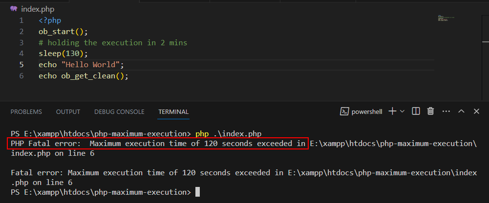 Checking the error logs is the first step in PHP timeout fix