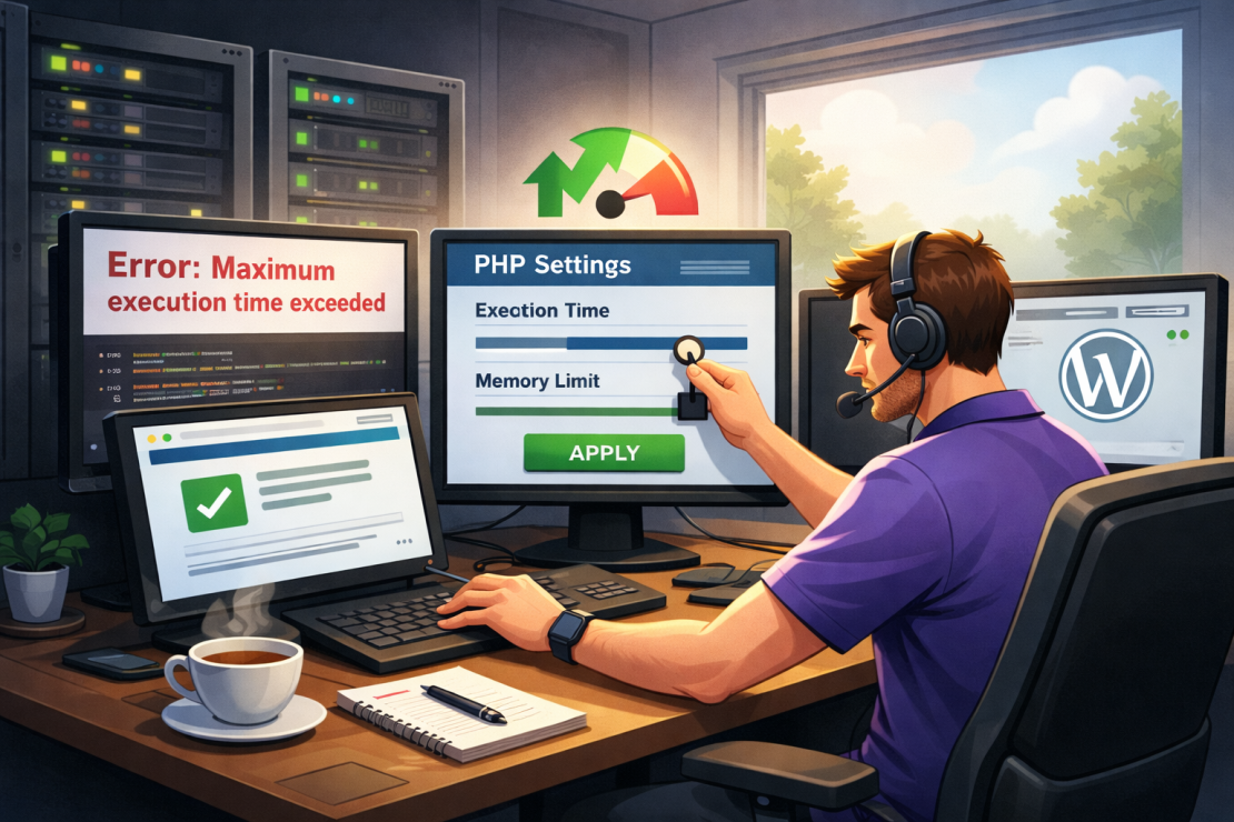 PHP timeout fix