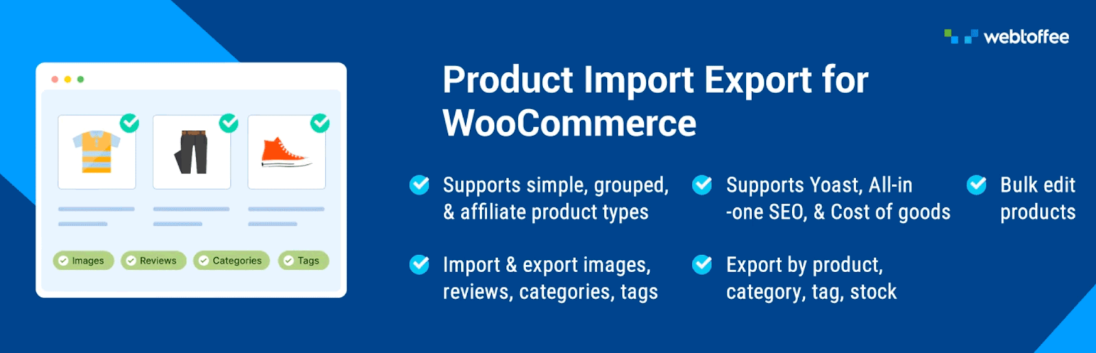 Product Import Export Plugin For WooCommerce