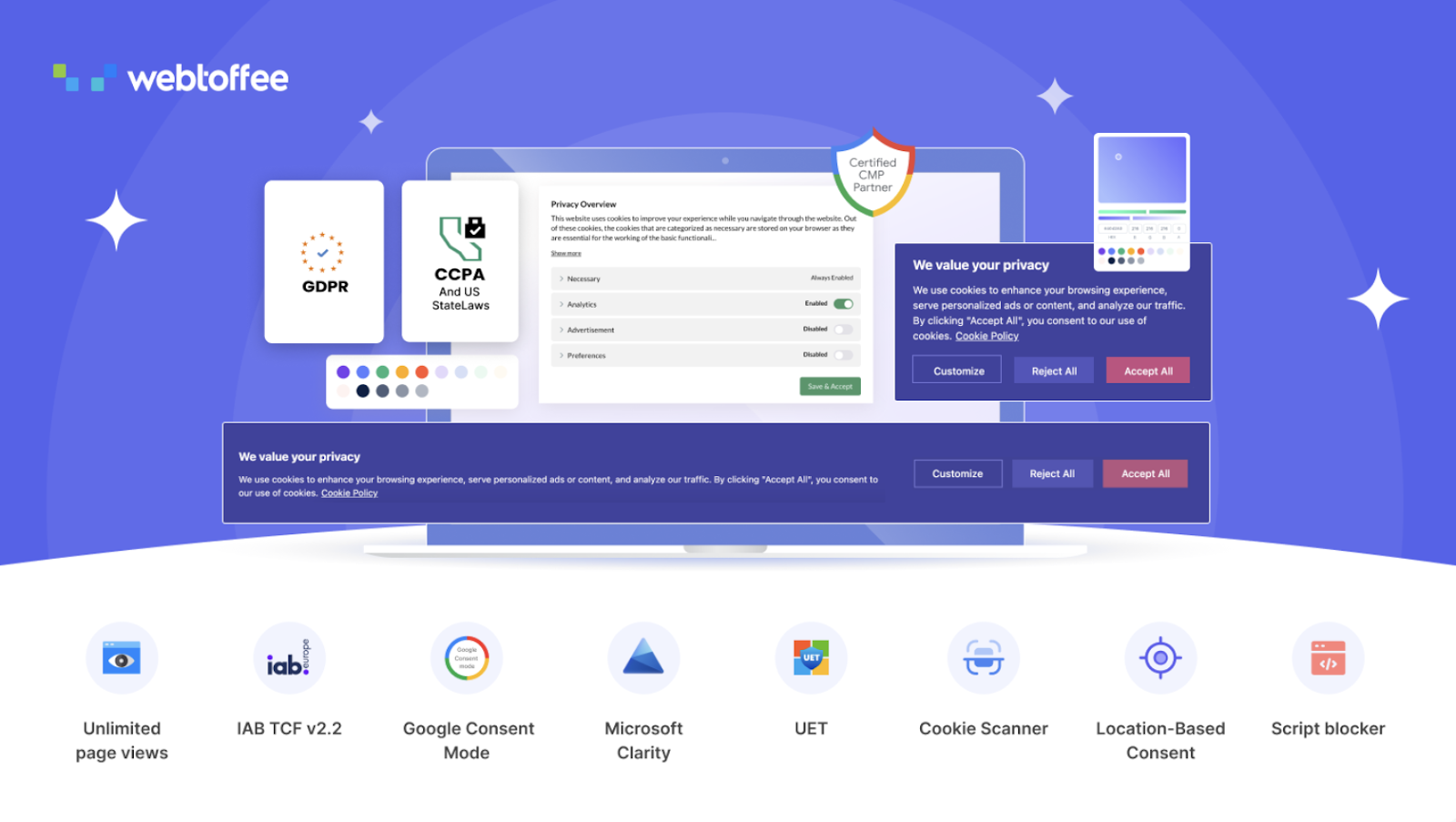 GDPR Cookie Concent Plugin For WordPress