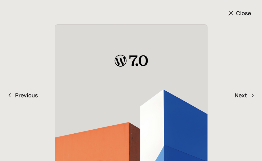 wordpress 7.0 new blocks