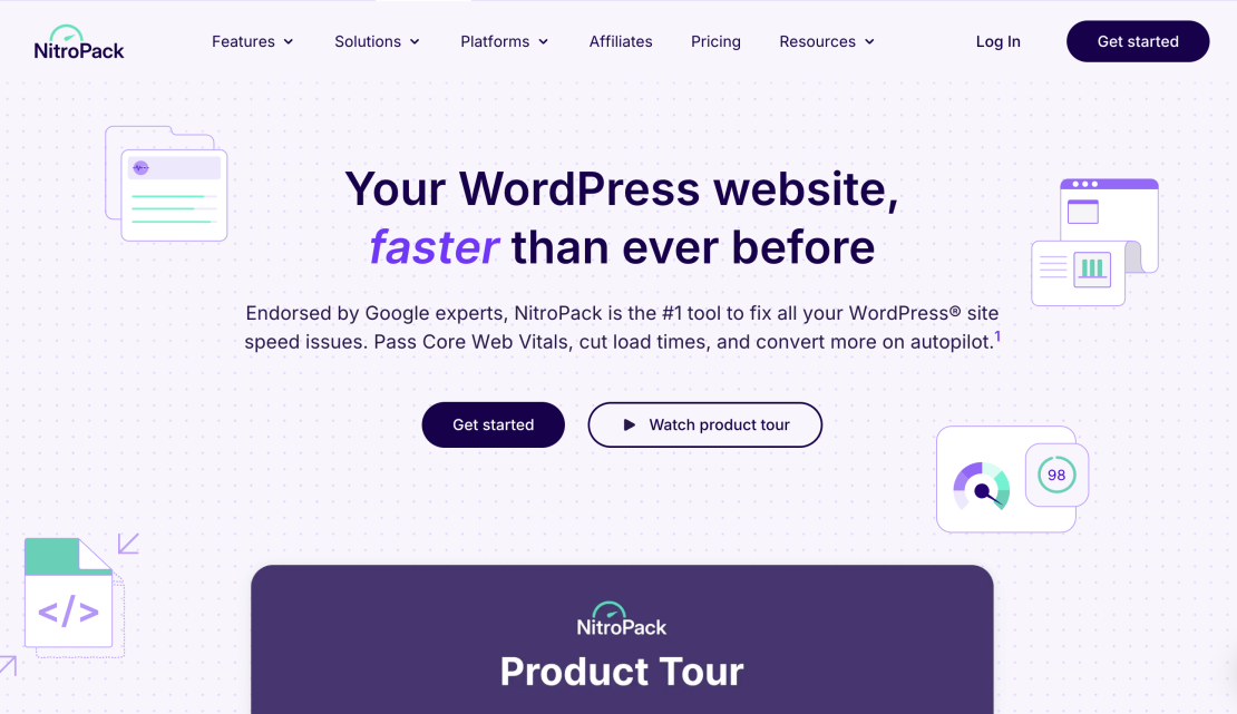 nitropack homepage