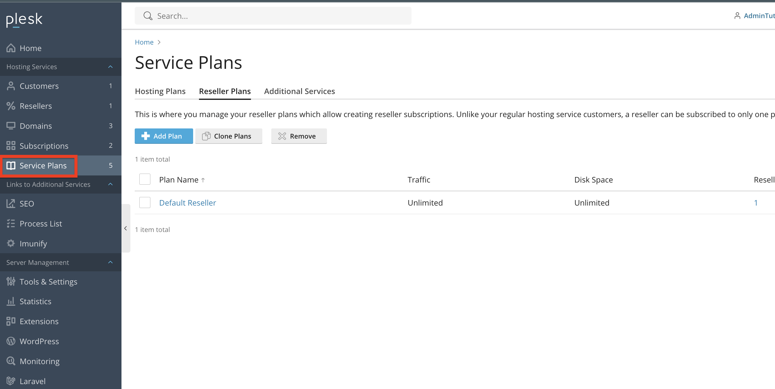 service-plans