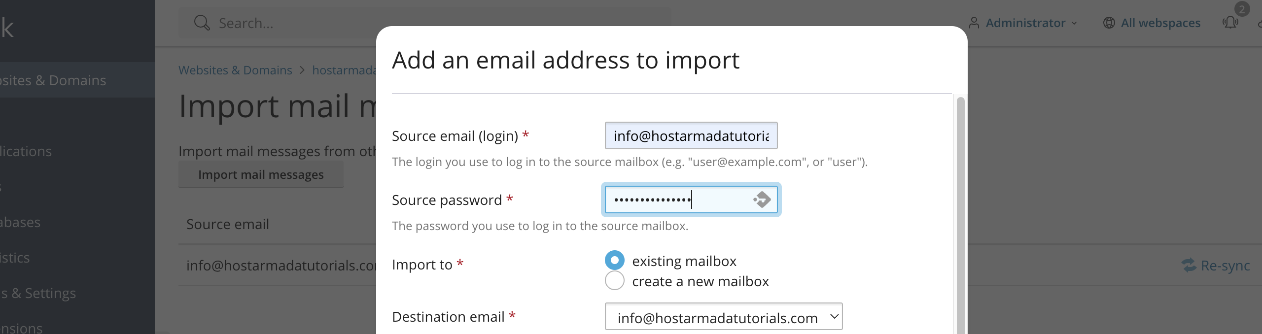 email-credentials