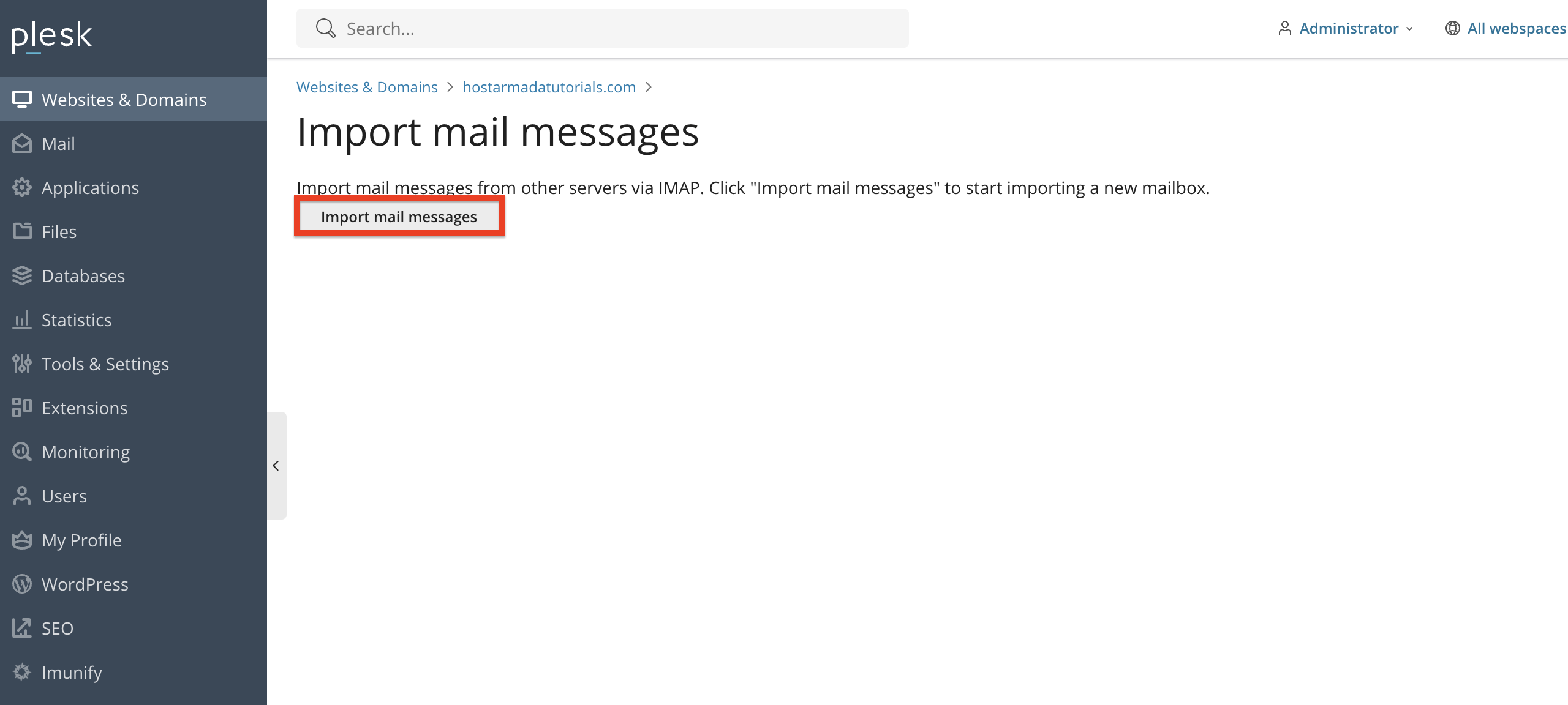 import-mail-messages