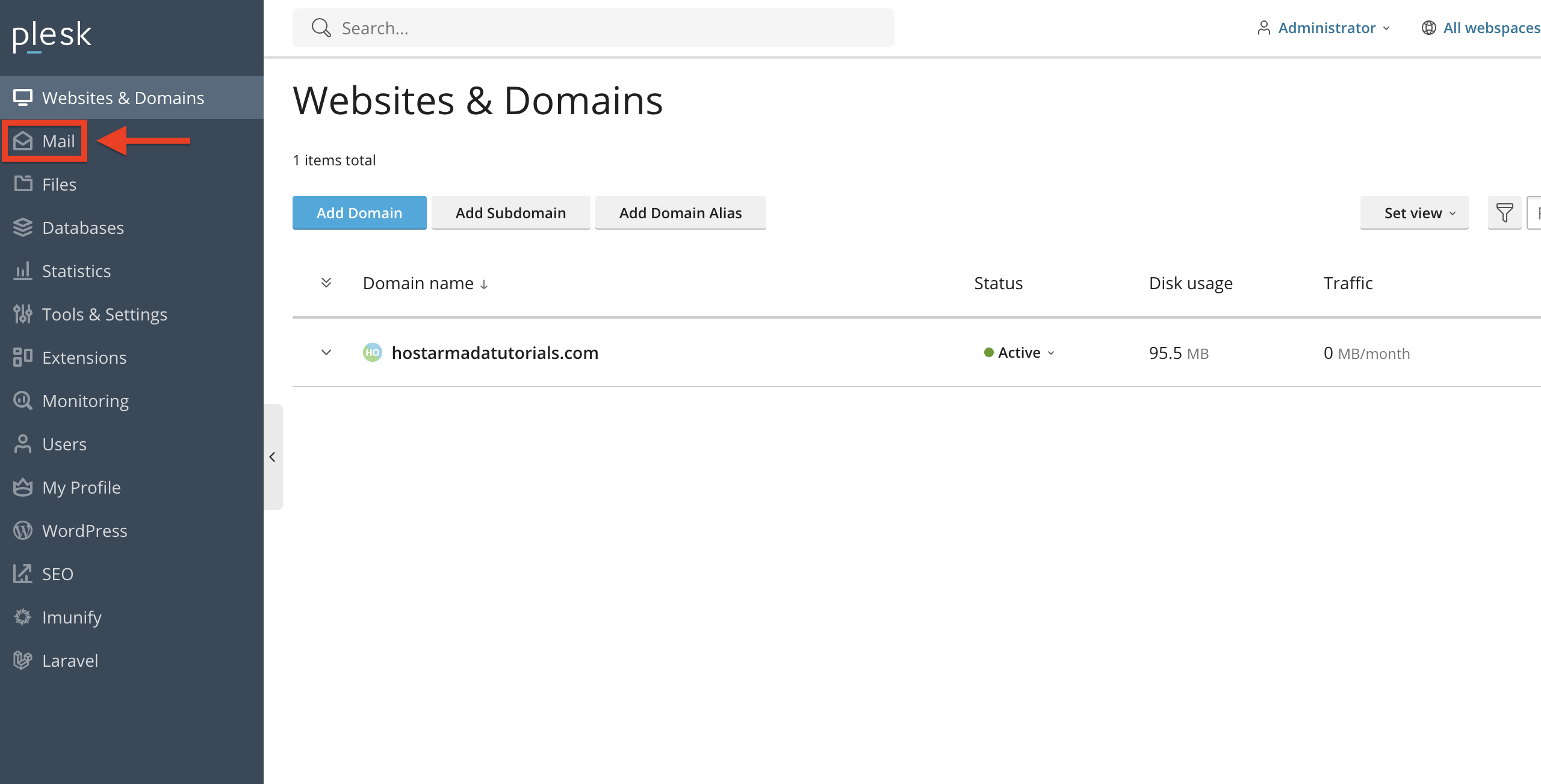 mail-functionality