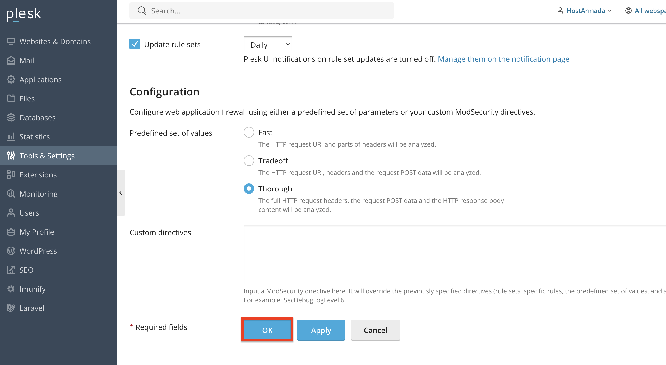 confirm-configurations