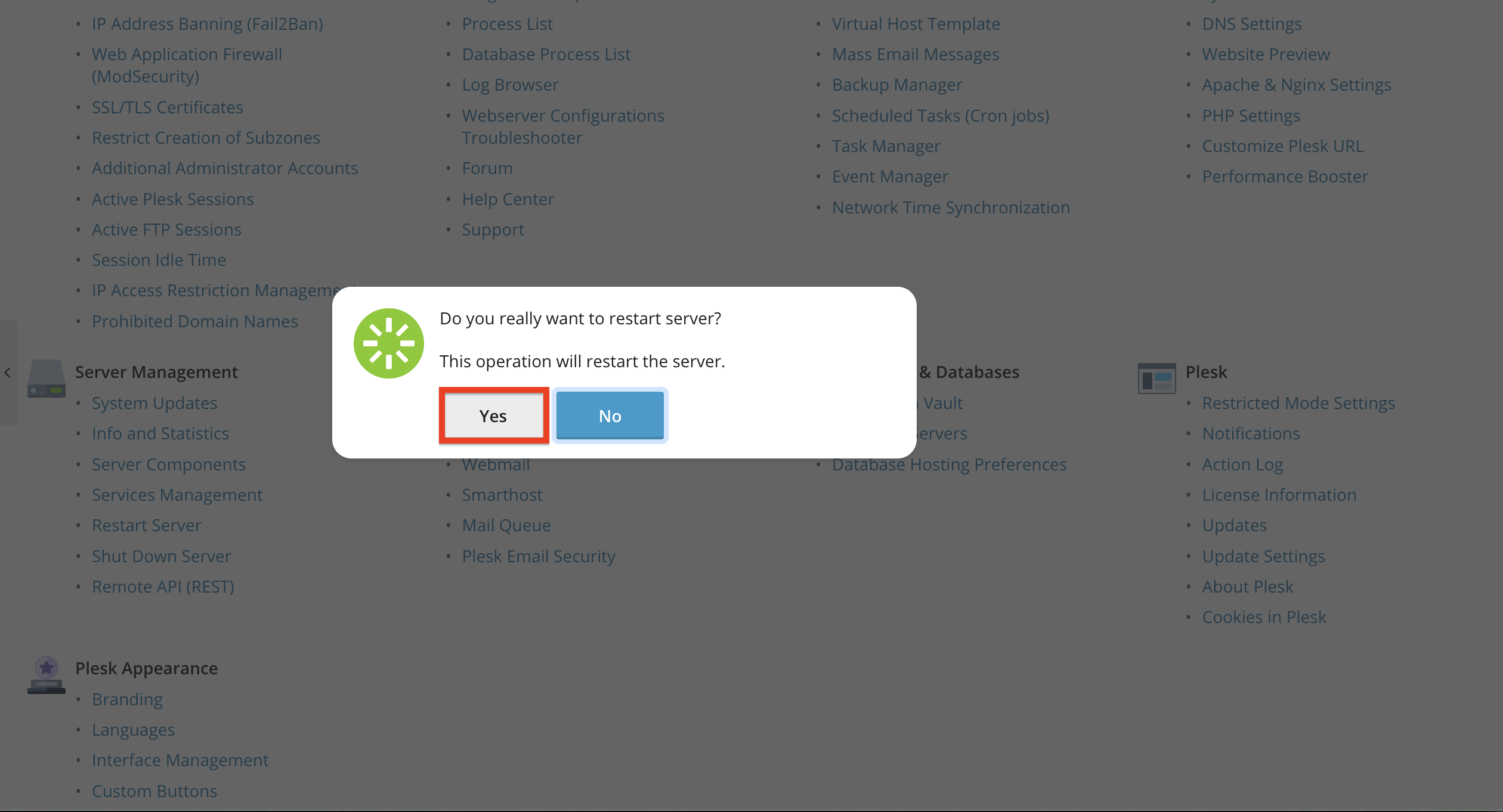 confirm-restart