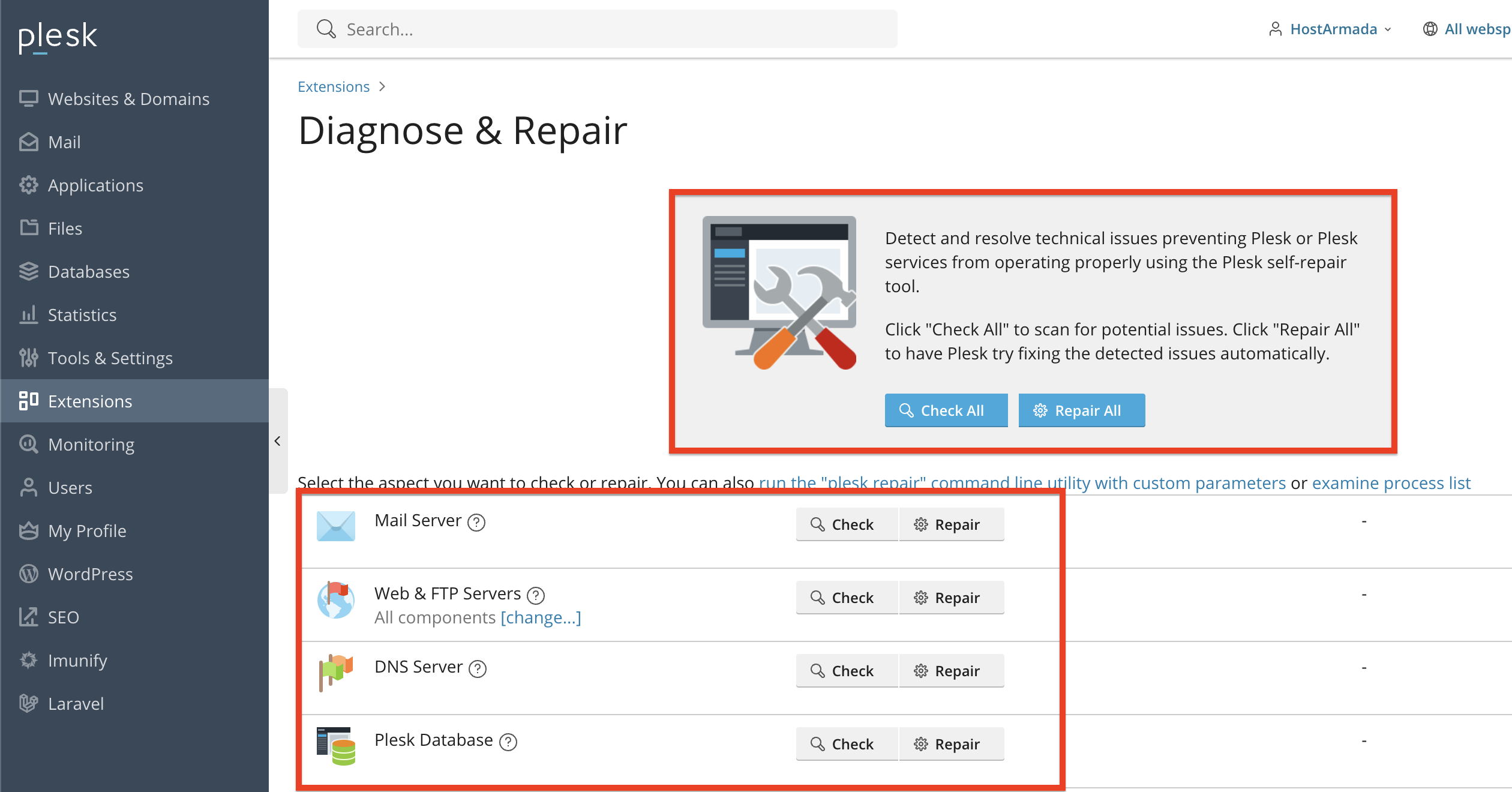 diagnose-and-repair-options