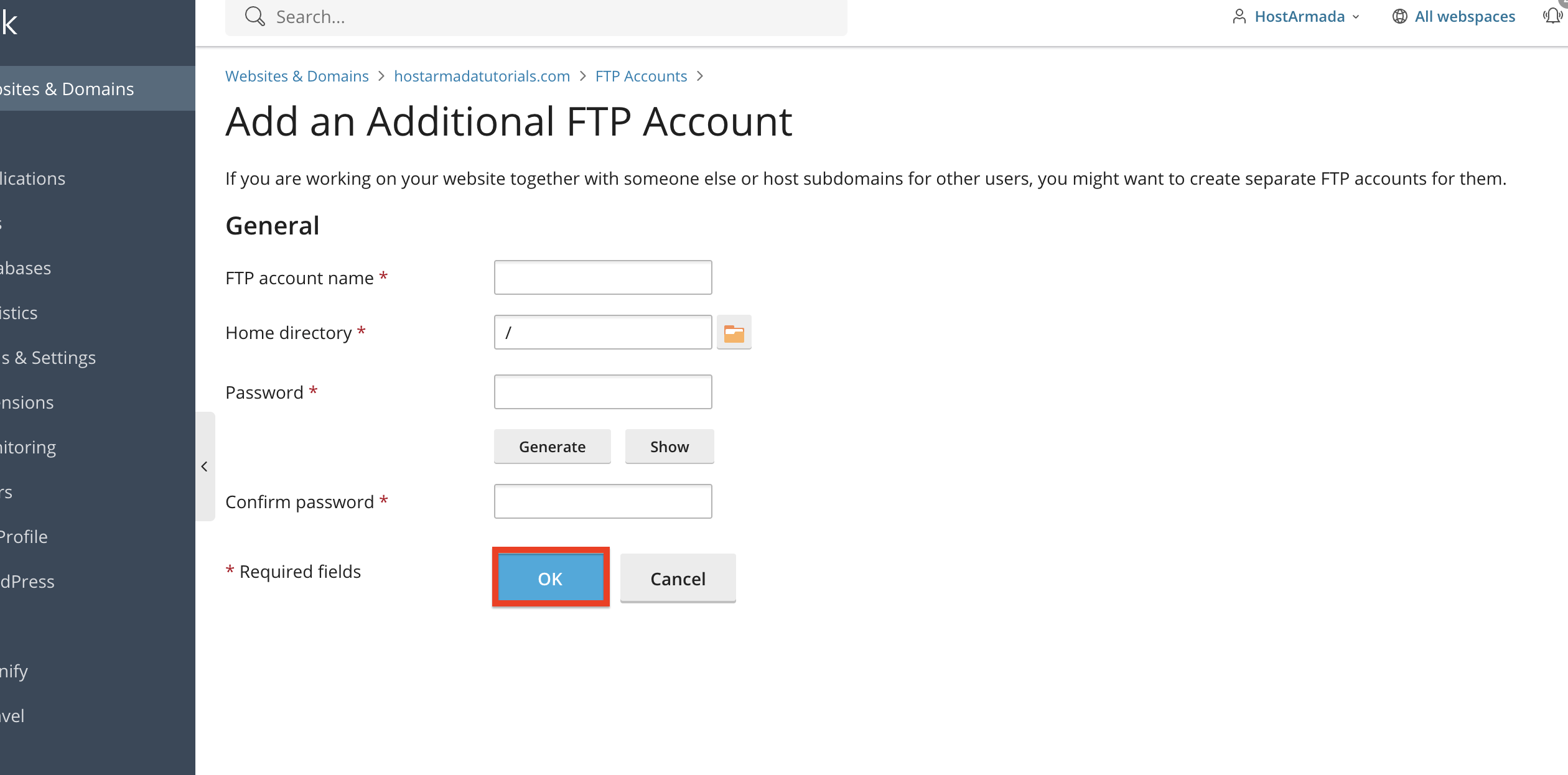 add-credentials