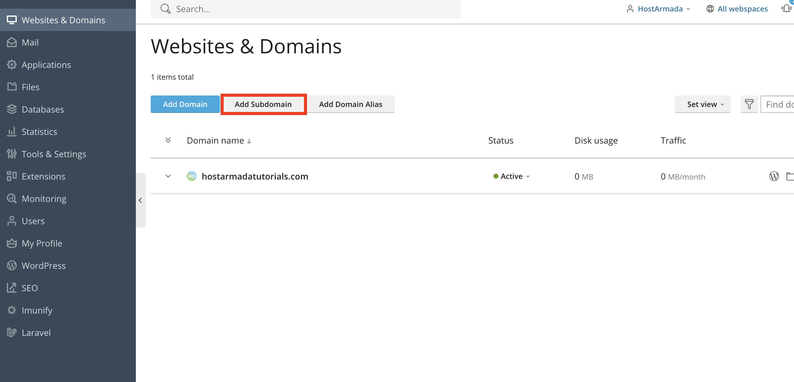 add-sub-domain