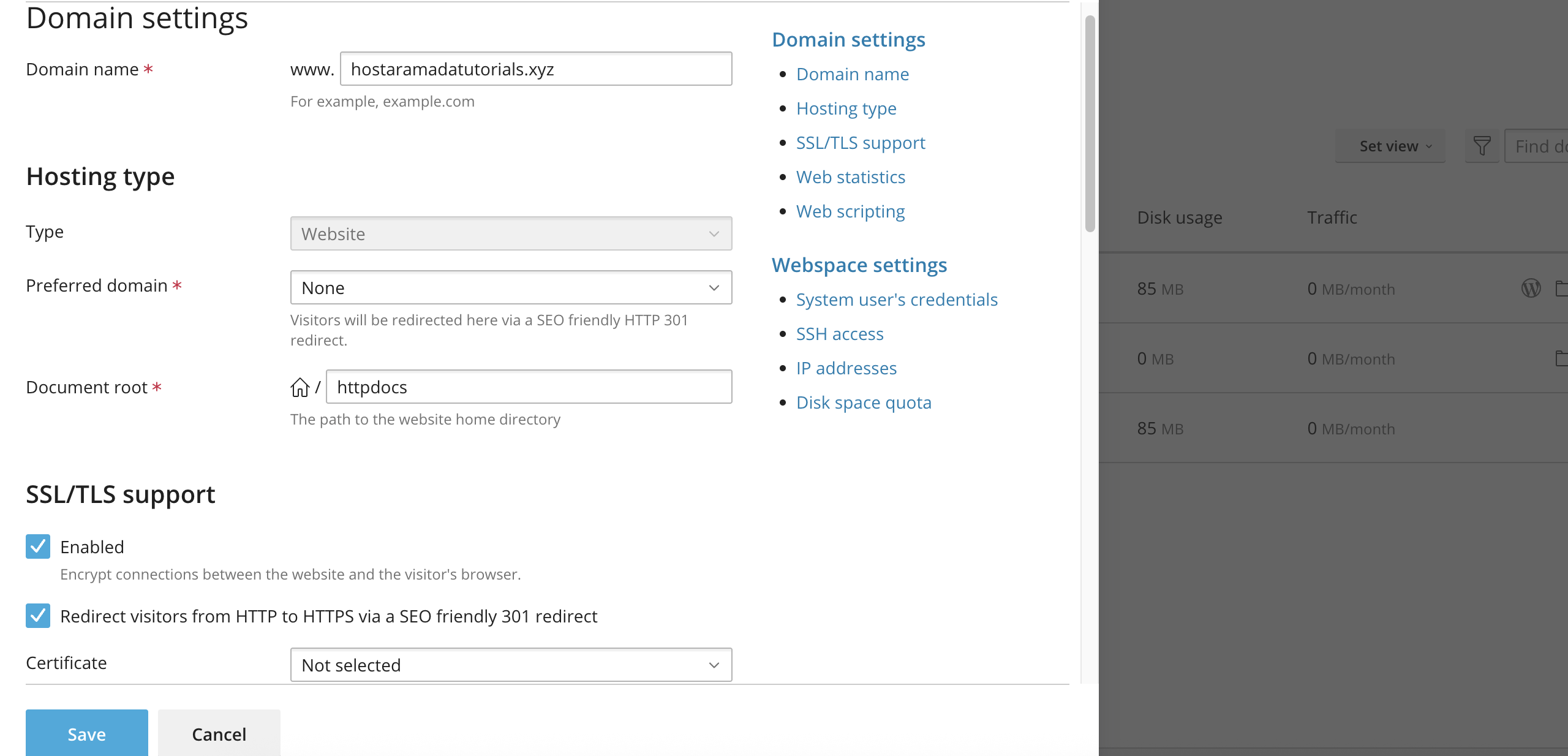 domain-settings-screen
