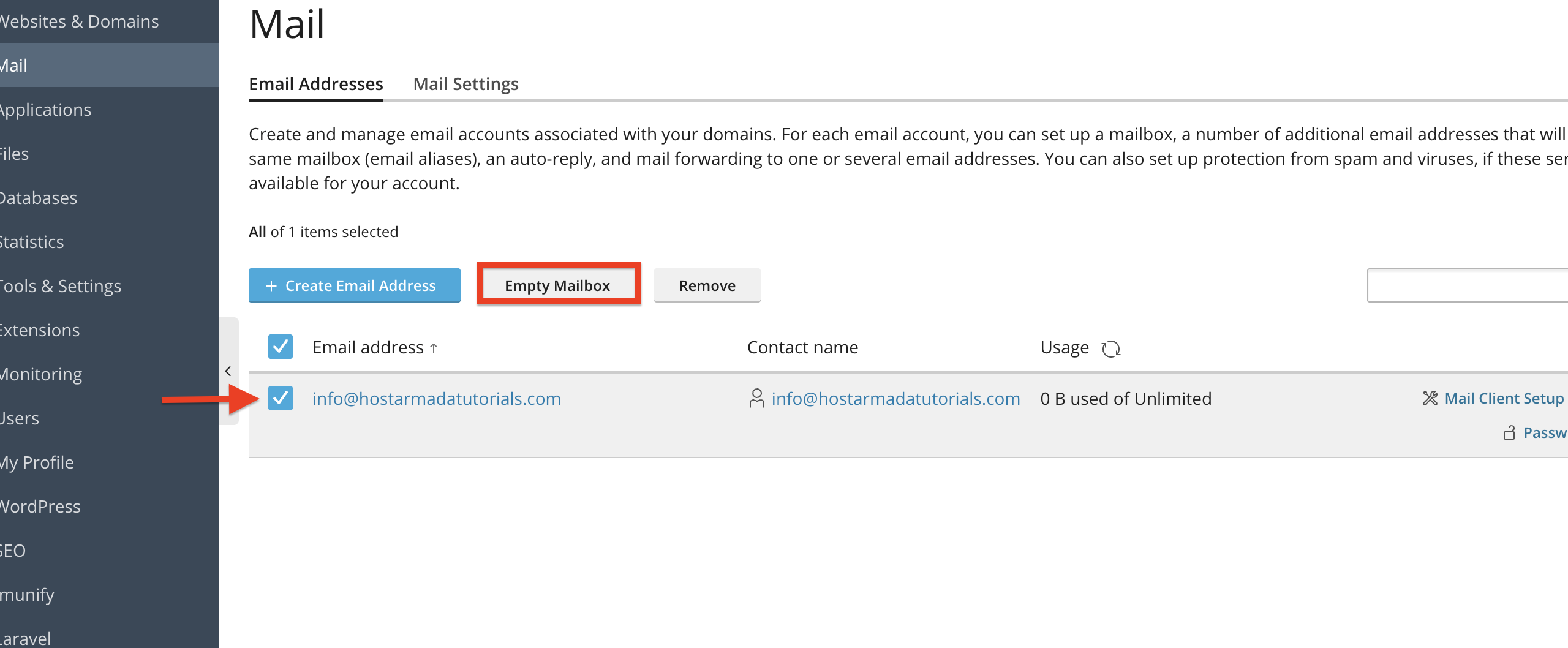 empty-email-account