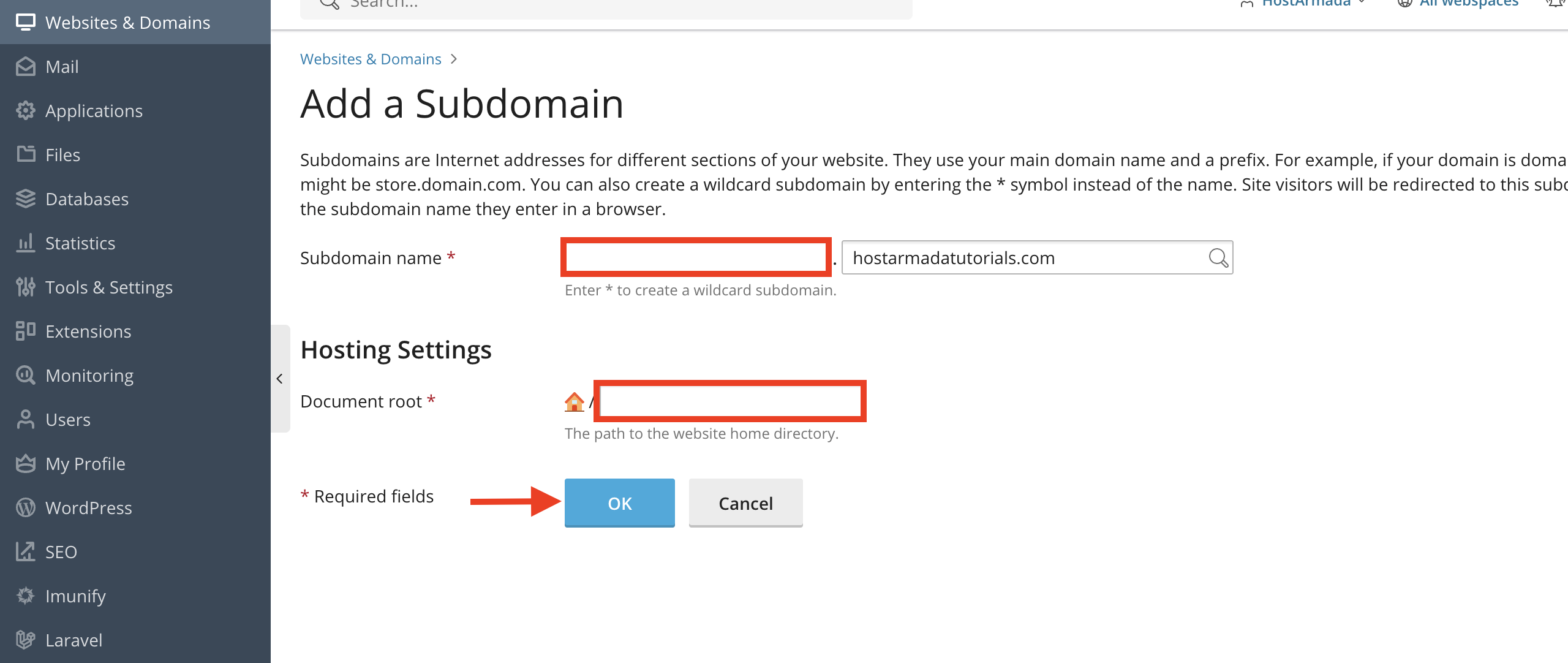 sub-domain-info