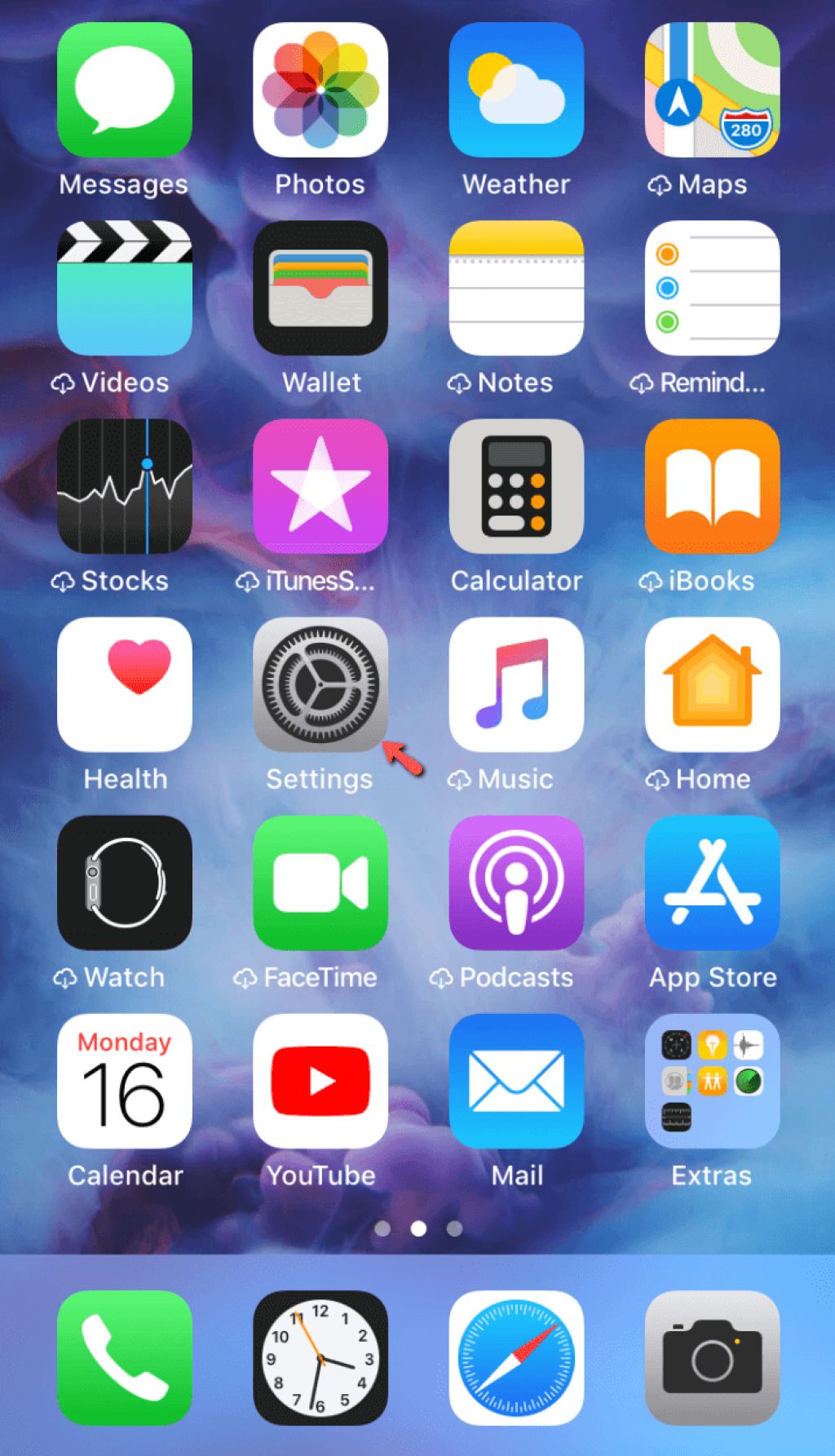iPhone Settings icon