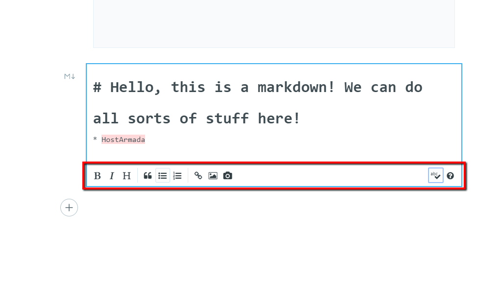 Add Post markdown