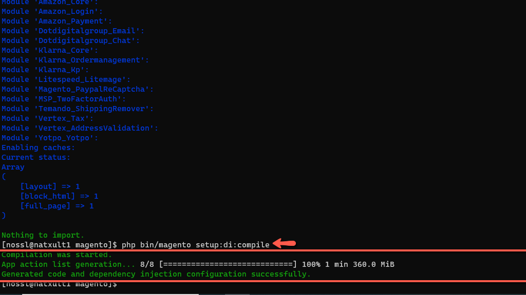 Compile Magento Static Files