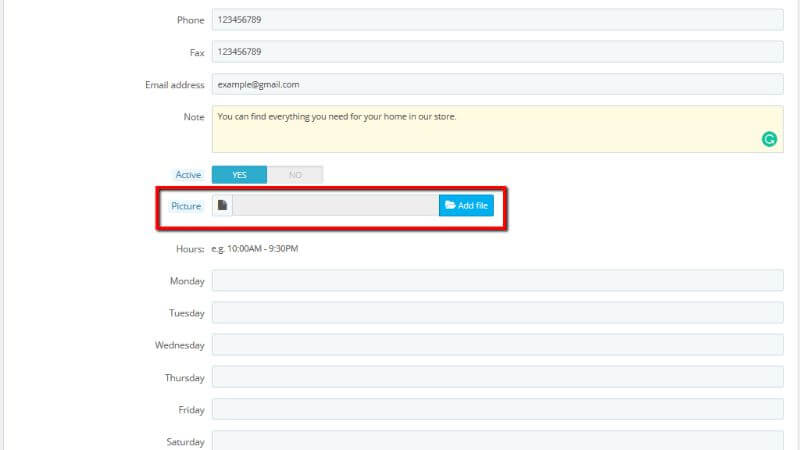 Configuring the Picture