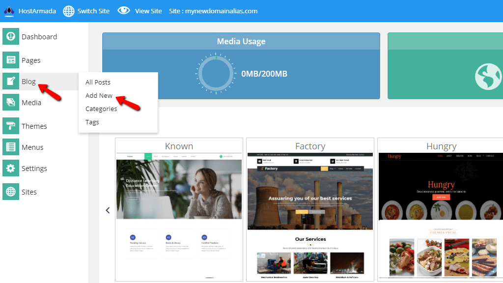 Adding new blog post