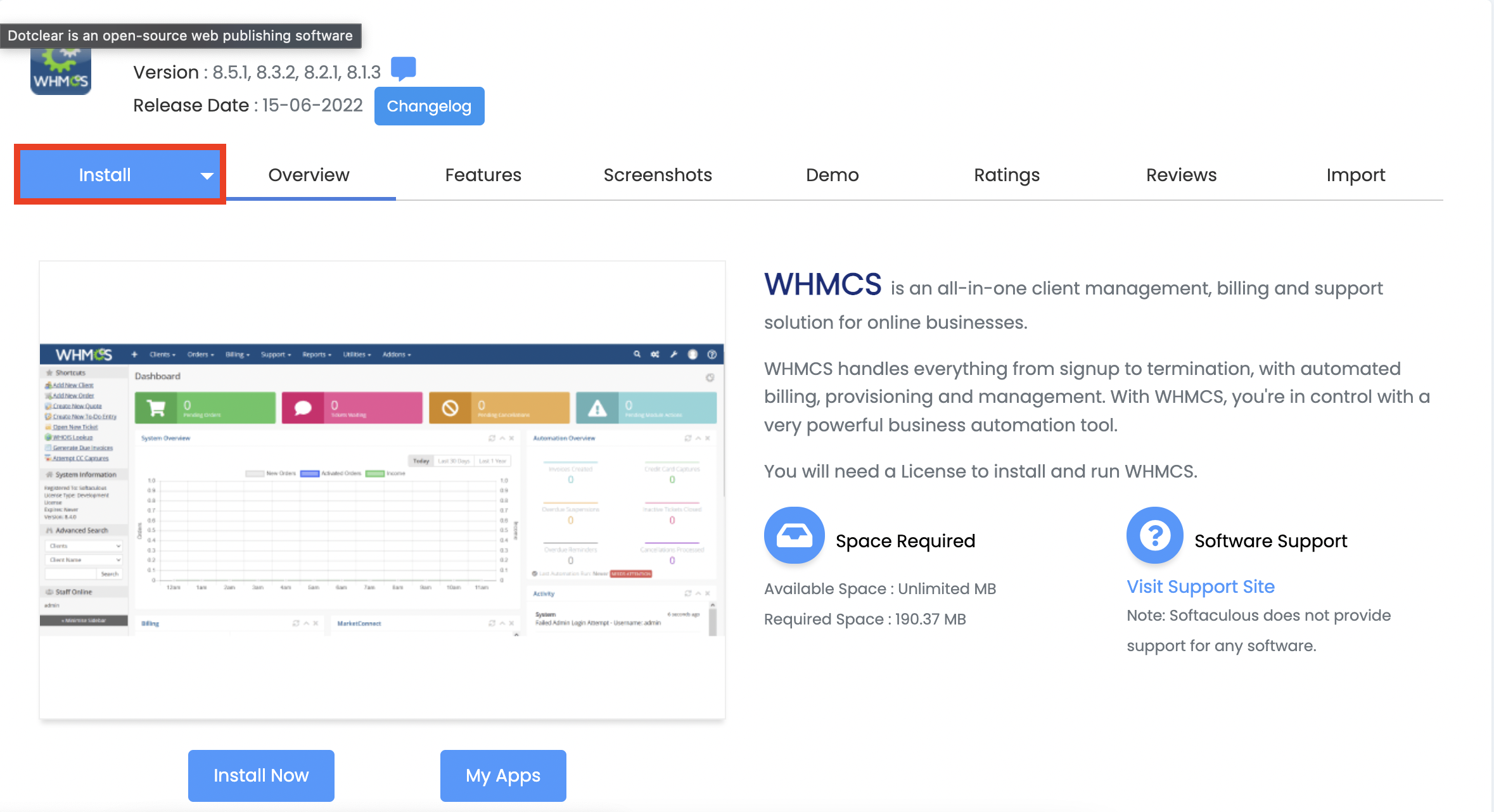 whmcs-install-button