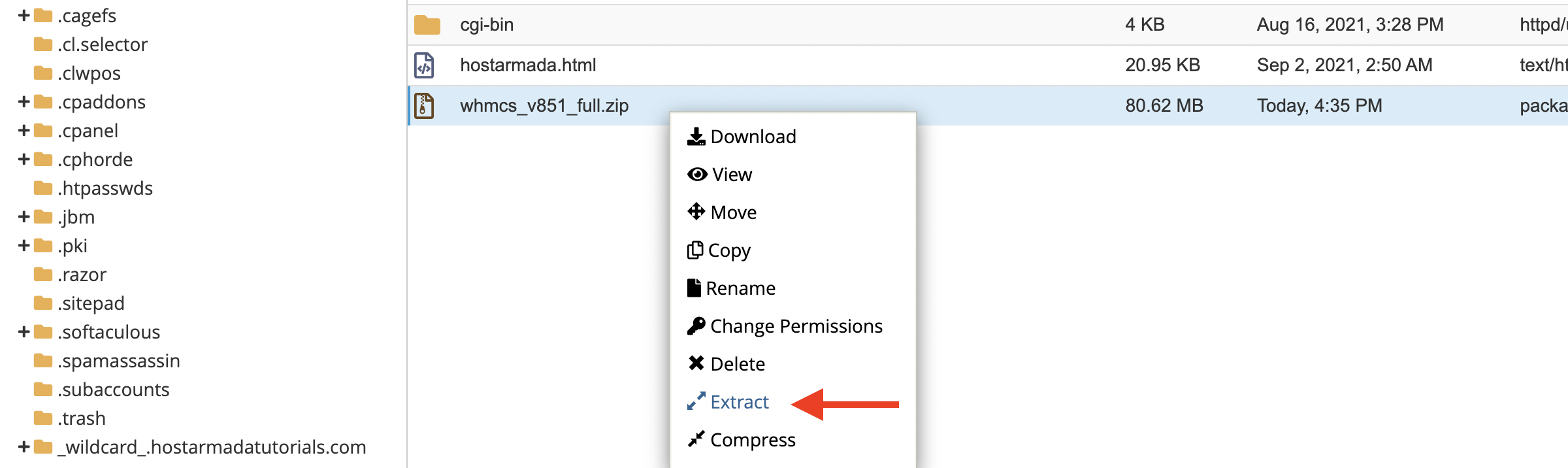 extract-whmcs-archive